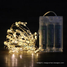 Copper Wire White Ledchristmas String Lights for Decoration